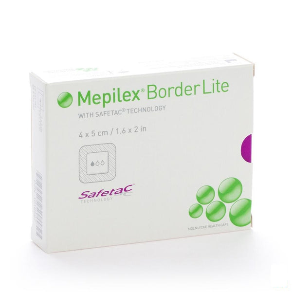 Mepilex Border Lite Verb Ster 4,0x 5,0 10 281000 - Molnlycke - InstaCosmetic