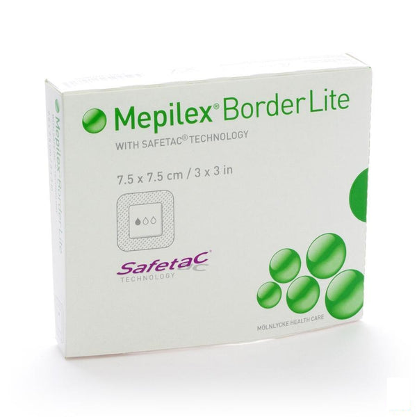 Mepilex Border Lite Verb Ster 7,5x 7,5 5 281200 - Molnlycke - InstaCosmetic