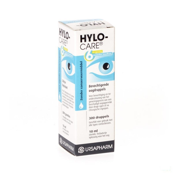Hylo-care Oogdruppels 10ml - Ursapharm Benelux - InstaCosmetic