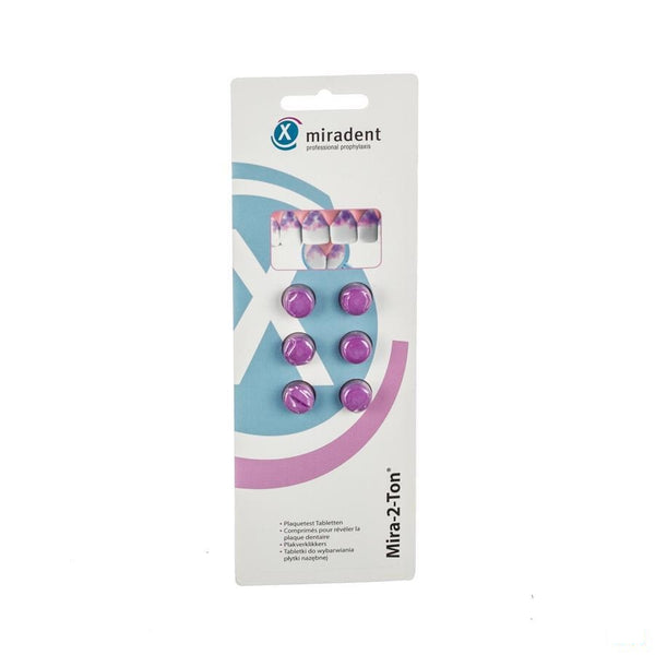 Miradent Plak Cheque Tabl 6 - Eureka Pharma - InstaCosmetic