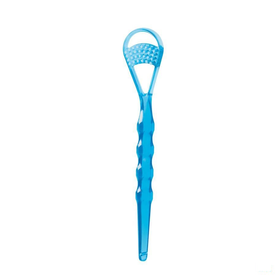 Miradent Tongschraper Deluxe Blauw