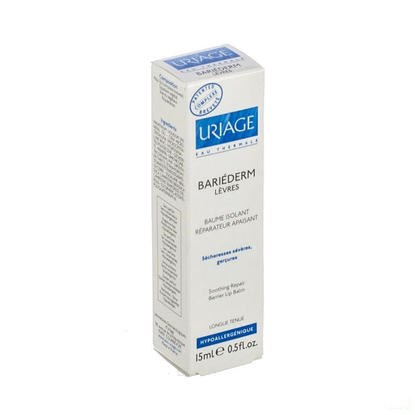 Uriage Bariederm Lippenbalsem Tube 15ml - Uriage - InstaCosmetic