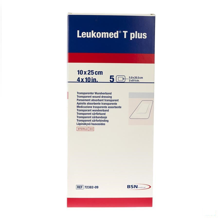 Leukomed T Plus Verb Ster 10,0cmx25cm 5 7238209