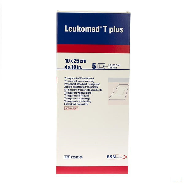Leukomed T Plus Verb Ster 10,0cmx25cm 5 7238209 - Bsn - InstaCosmetic