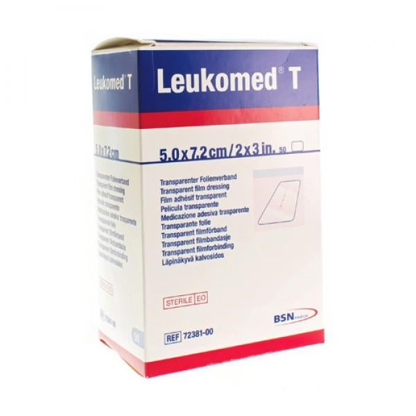 LEUKOMED T VERBAND STERIEL 7,2CMX 5CM 50 7238100