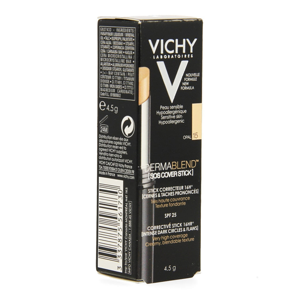 Vichy Dermablend Sos Cover Stick 15 Foundation 4,5g
