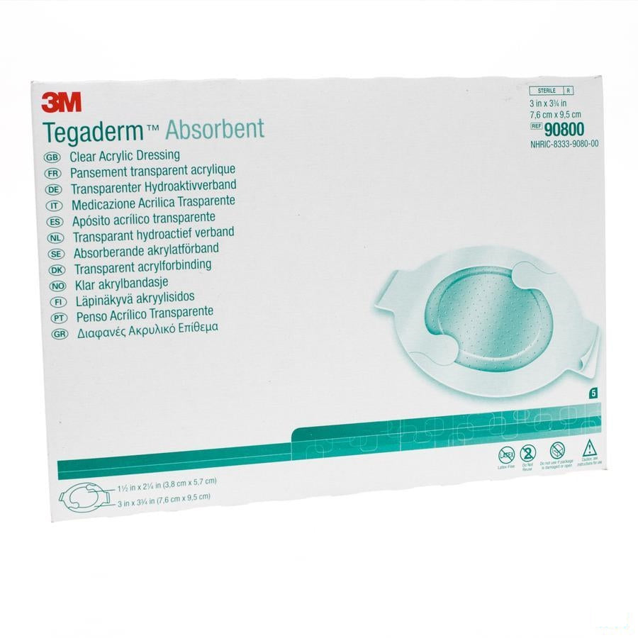 Tegaderm Hydrocol.sacral 16x17cm 6 90007