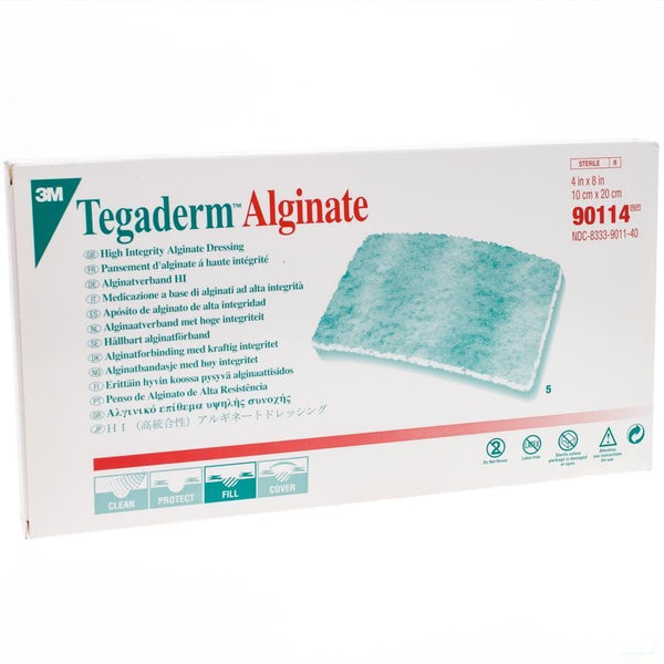 Tegaderm Alginate Steril 10cmx20cm 5 90114 - 3m Belgium - InstaCosmetic