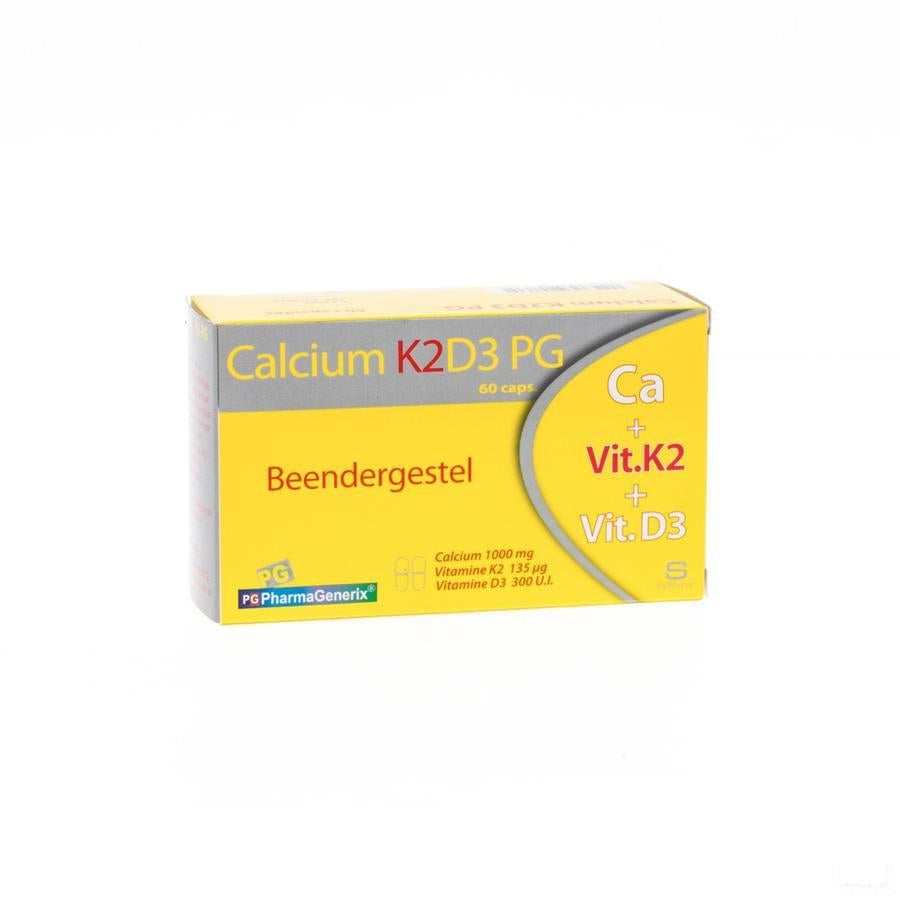 Calcium K2 D3 Pg Pharmagenerix Capsules 60