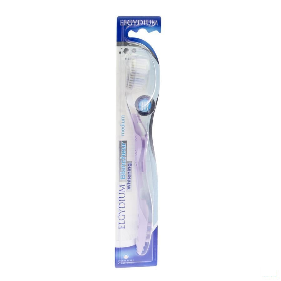 Elgydium Tandenb Witte Tanden Medium