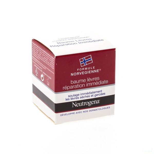 Neutrogena Lipbalsem Onmiddel.herstellend Pot 15ml - Johnson & Johnson - InstaCosmetic