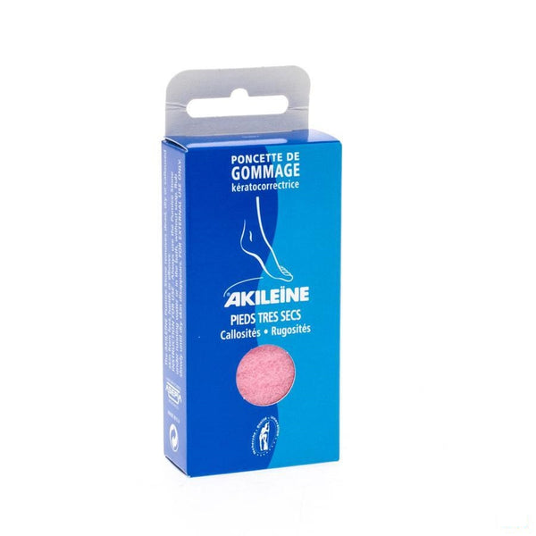 Akileine Blauw Peelingblokje Voeten 1 102520 - Akileine Belge - InstaCosmetic