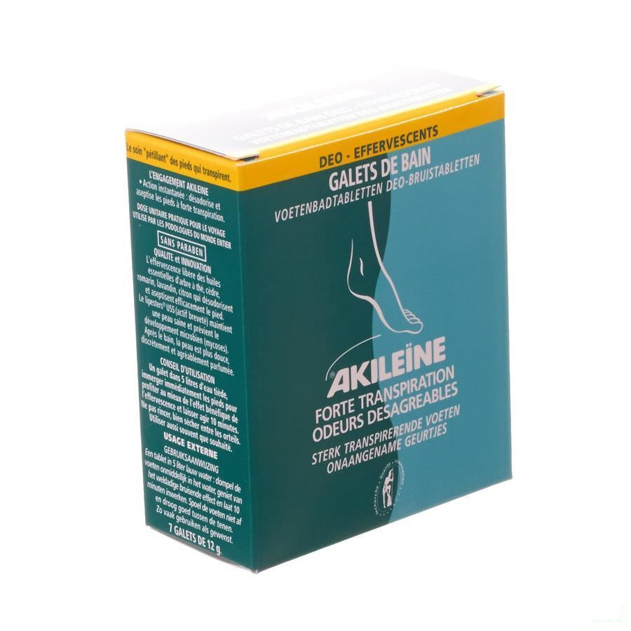 Akileine Groen Deo Bruistabletten 7 103170