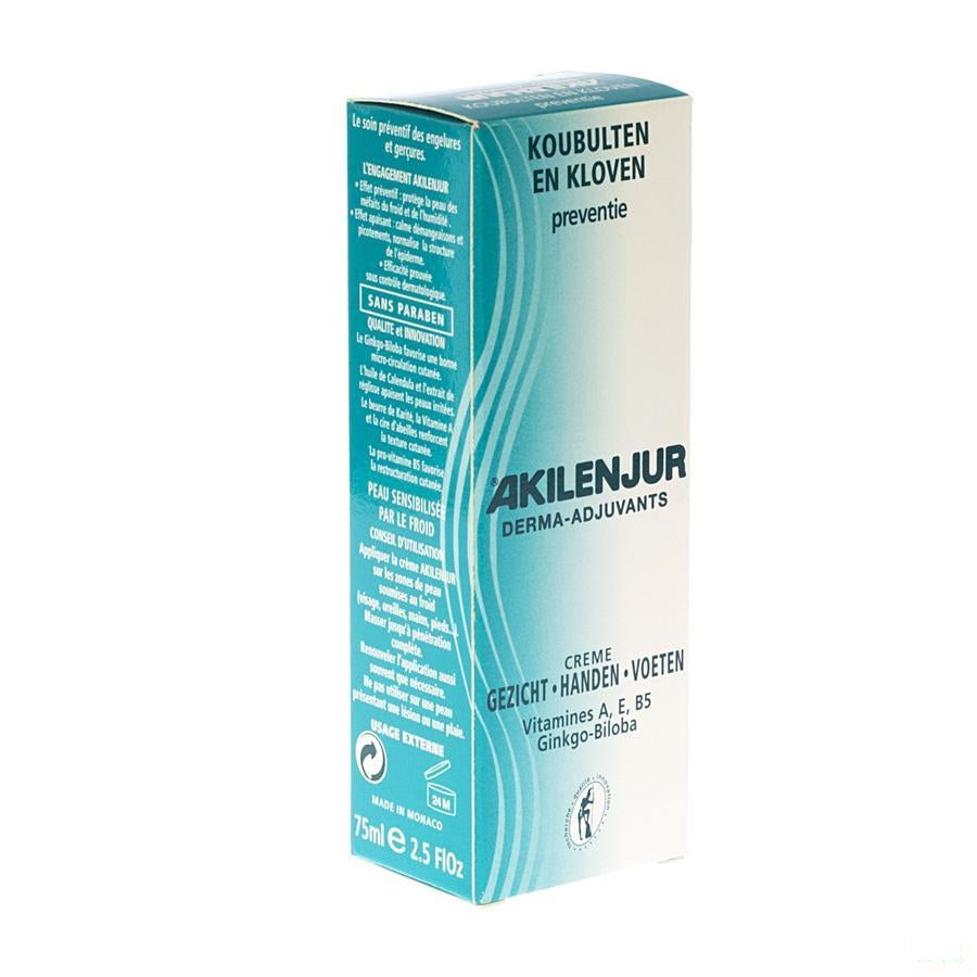 Akilenjur Creme Gezicht-hand-voet Tube 75ml 104500