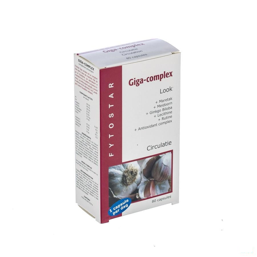 Fytostar Giga Complex Circulatie Capsules 80