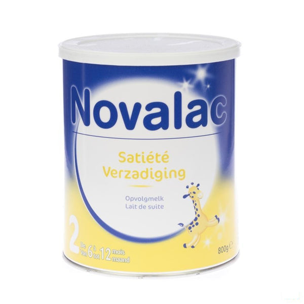 Novalac Verzadiging 2 Opvolgmelk Pdr 800g - Menarini Benelux - InstaCosmetic