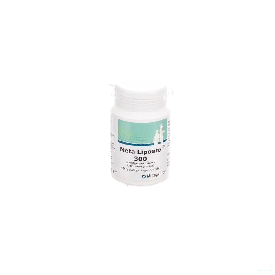 Metalipoate Pot Tabl 60 4341 Metagenics