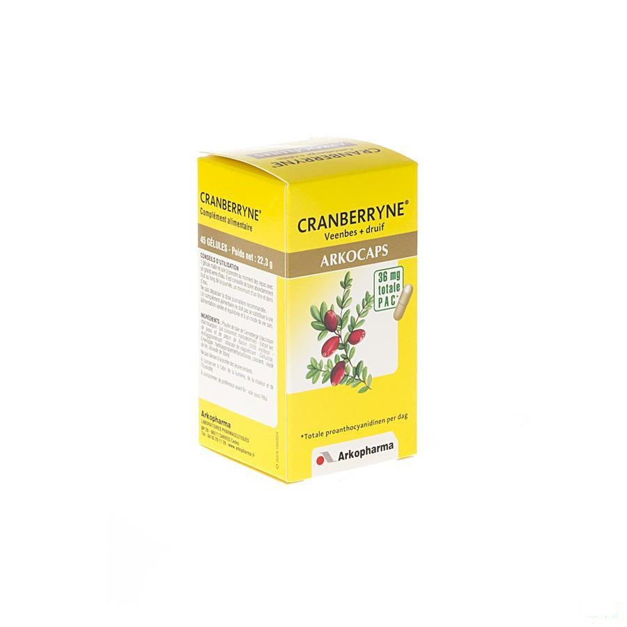 Arkocaps Cranberryne Plantaardig 45
