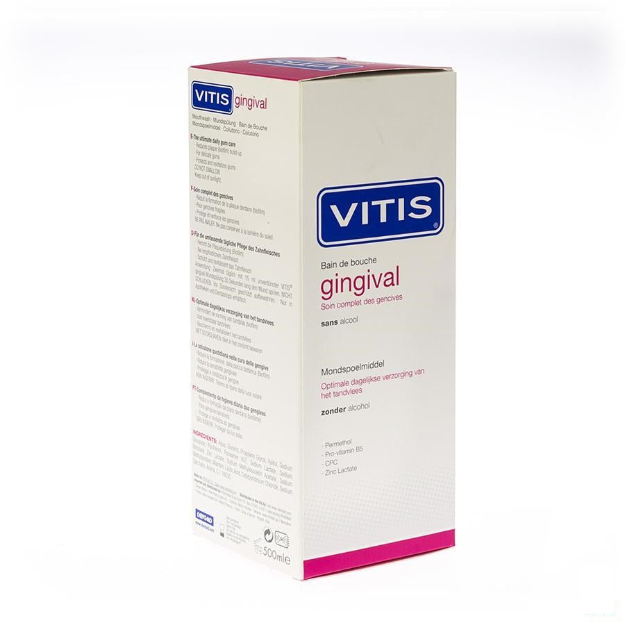 Vitis Gingival Mondspoelmiddel 500ml 3911