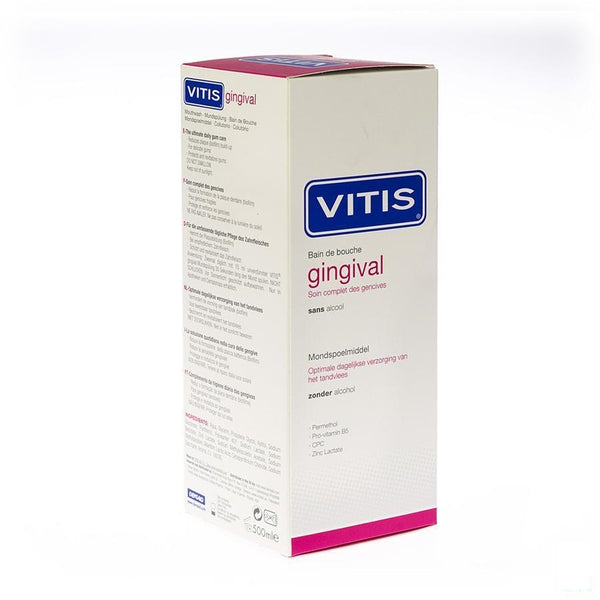 Vitis Gingival Mondspoelmiddel 500ml 3911 - Dentaid - InstaCosmetic