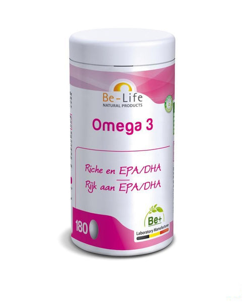 Omega 3 500 Be Life Capsules 180 - Bio Life Sprl - InstaCosmetic