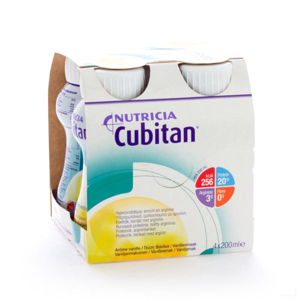 Cubitan Vanille 4x200ml - Nutricia - InstaCosmetic