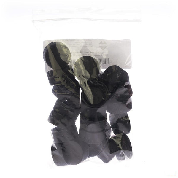 Capsule Auto-sealant Zwart 28mm 25 Pontos - Pontos - InstaCosmetic