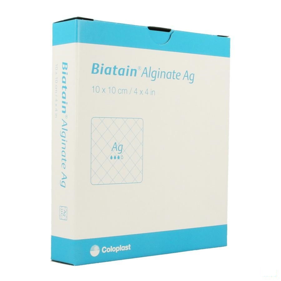 Seasorb Ag Verb Alginaat Ster 10cmx10cm 10 3760