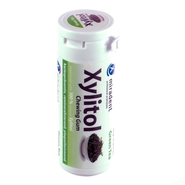 Miradent Kauwgom Xylitol Groene Thee Zs 30 - Eureka Pharma - InstaCosmetic