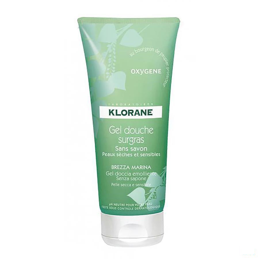 Klorane Douche Gel Overvet Zuurstof 200ml