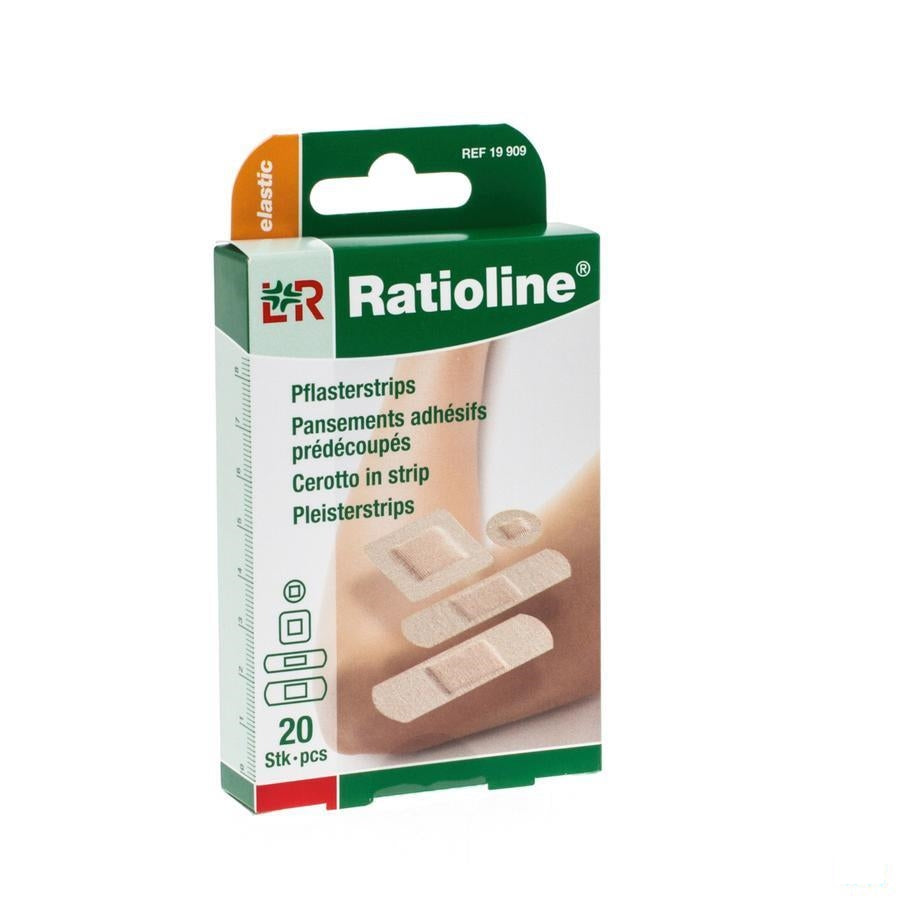 Ratioline Pleister Elast Adh Voorgesn. 20 19909