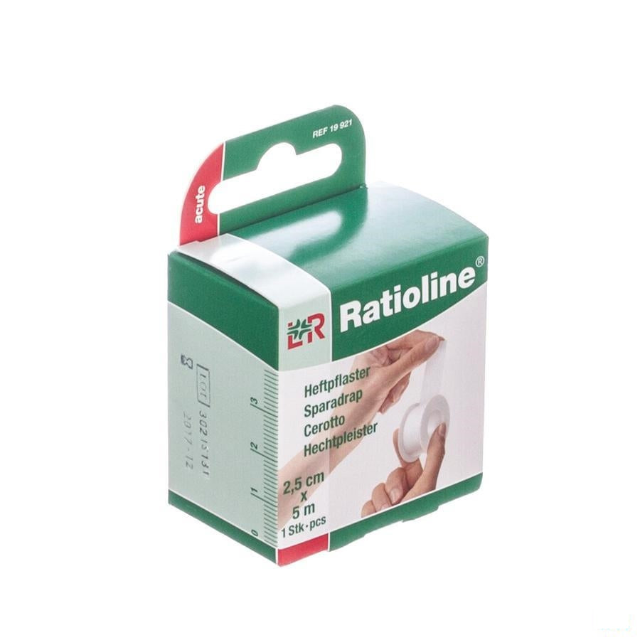 Ratioline Acute Sparadrap Rol 2,5cmx5m 1 19921