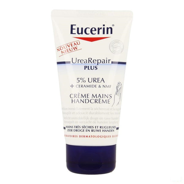 Eucerin Urea Repair Plus Hand Creme 5% Urea 75ml - Beiersdorf - InstaCosmetic