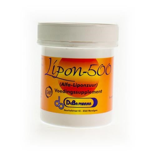 Lipon Capsules 60x500mg Deba