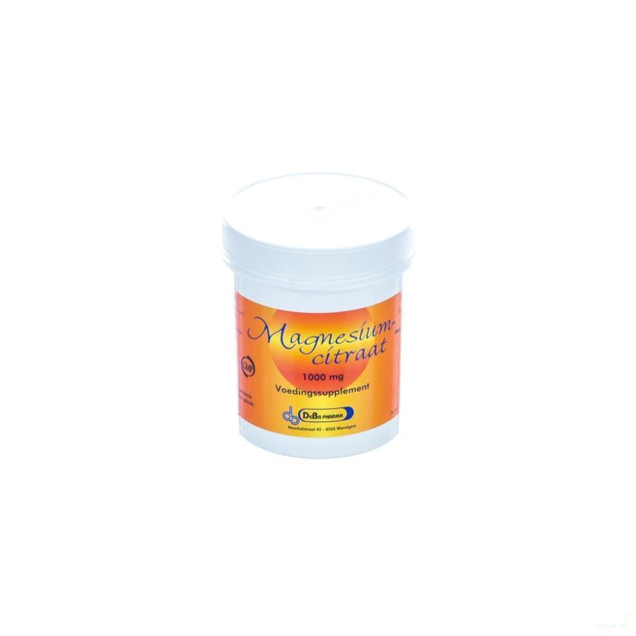 Mg Citraat V-caps 100 1000mg Deba