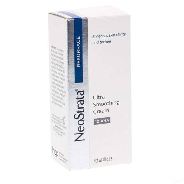 Neostrata Ultra Smoothing Cream 10 Aha 40g - Hdp Medical Int. - InstaCosmetic