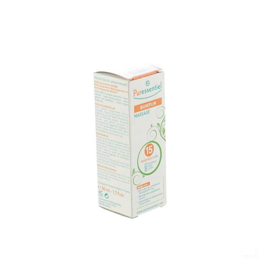 Puressentiel Buikpijn Massage 15 Ess Olie 50ml