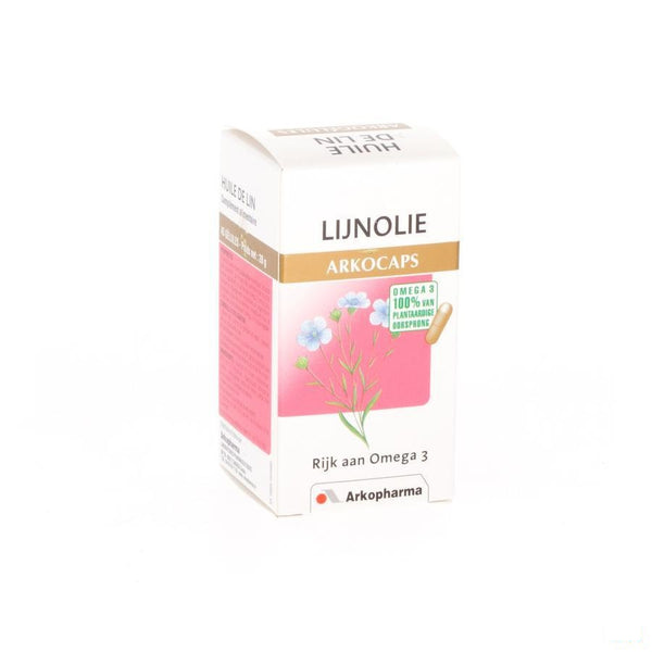 Arkocaps Lijnzaadolie Plantaardig 45 - Arkopharma - InstaCosmetic