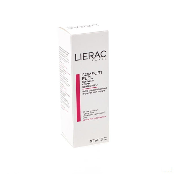 Lierac Comfort Peel A/rimpel Creme Pompfles 40ml - Lierac - InstaCosmetic