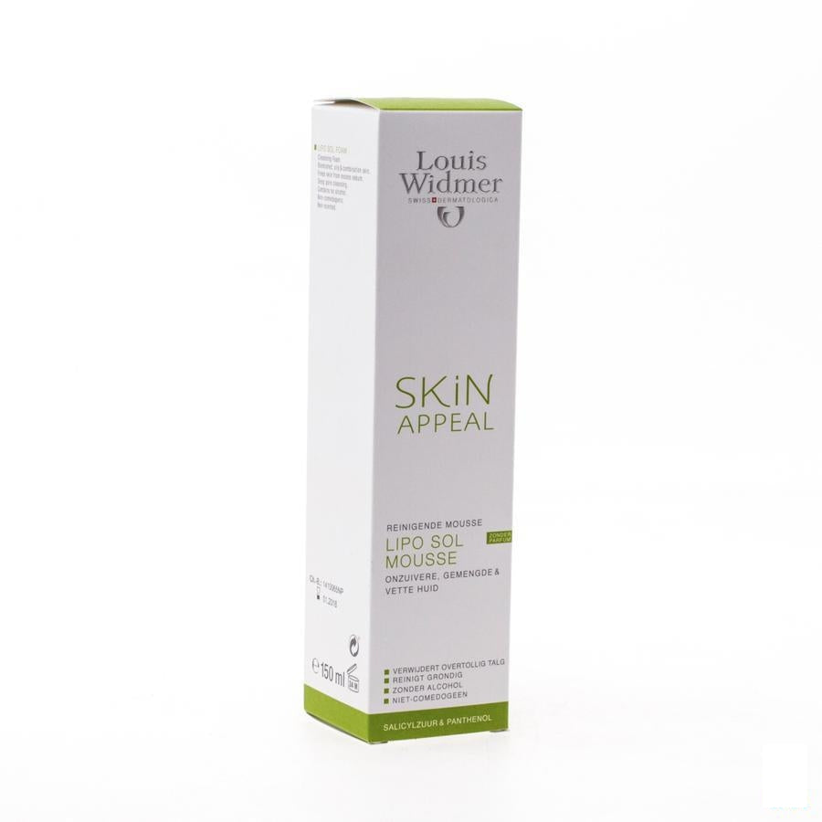 Widmer Skin Appeal Lipo Sol Mousse Z.parfum 150 Ml