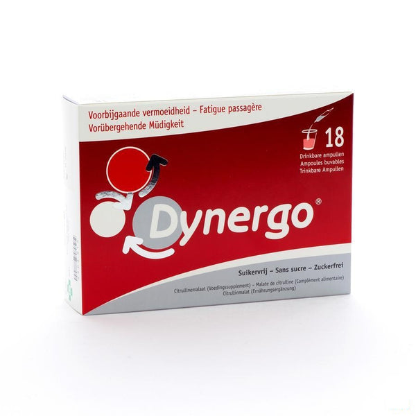 Dynergo Drinkbare Amp 18x10ml - Biocodex - InstaCosmetic