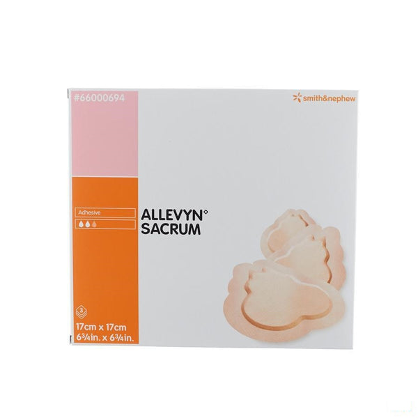 Allevyn Sacrum Verb Hydrocel. 17cm 3 66000694 - Smith & Nephew - InstaCosmetic