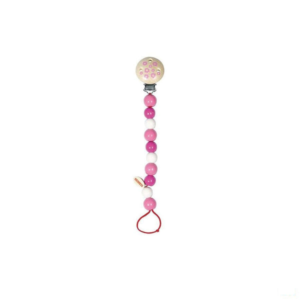 Heimess Fopspeenketting Hout Roze H9217 - Bomedys - InstaCosmetic