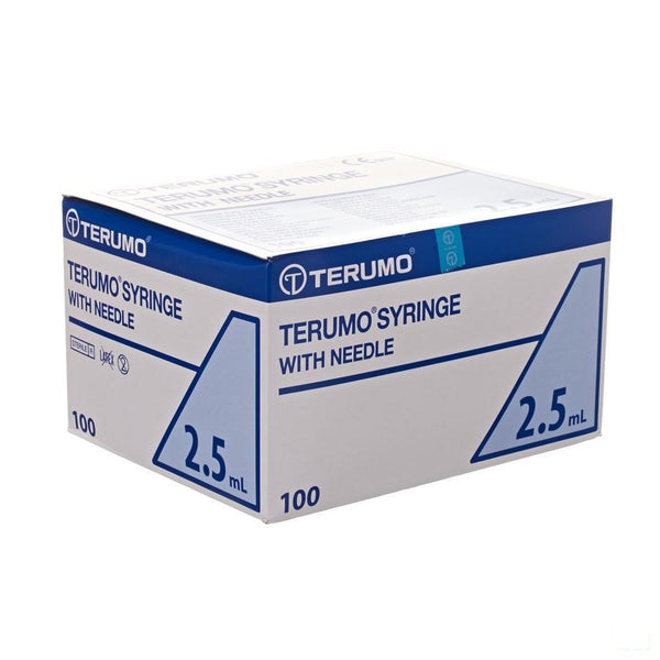 Terumo Spuit 2,5ml Met Naald 21g 1 1/2 100 - Terumo Europe - InstaCosmetic