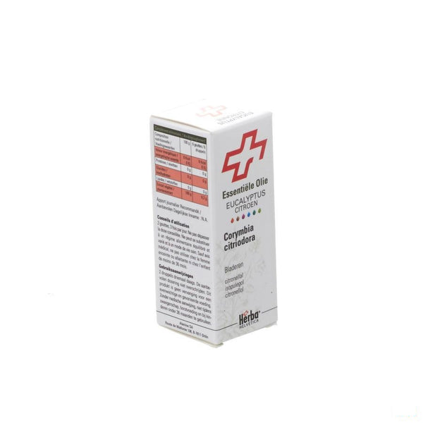 Citroen Eucalyptus Blad Herba Helv. Ess Olie 10ml - Alanine - InstaCosmetic