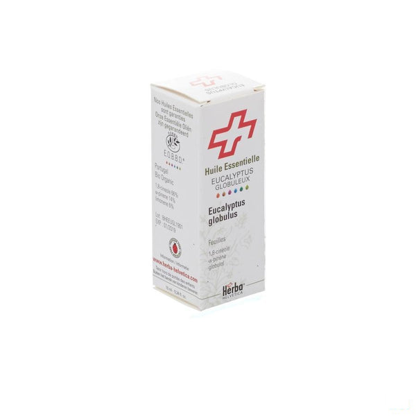 Eucalyptus Glob. Blad Herba Helv. Ess Olie 10ml - Alanine - InstaCosmetic