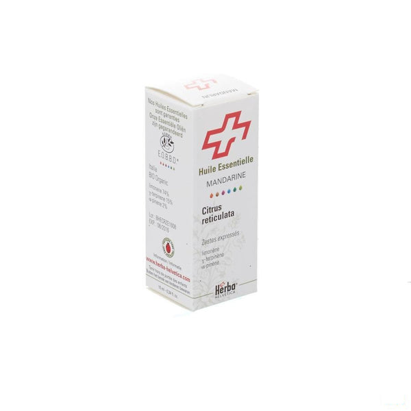 Mandarijn Geperste Schil Herba Helv.ess Olie 10ml - Alanine - InstaCosmetic