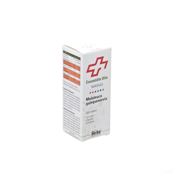 Niaouli Virid.loof Takken Herba Helv.ess Olie 10ml - Alanine - InstaCosmetic