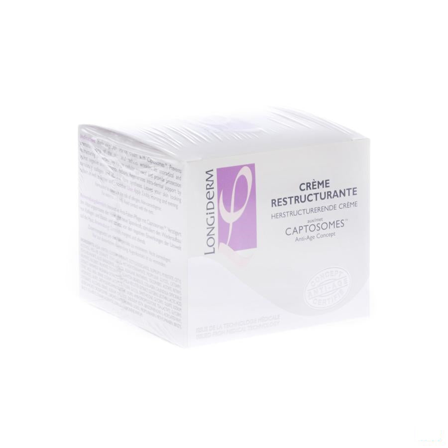 Longiderm Creme Herstructurerend Gelaat 50ml
