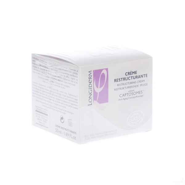 Longiderm Creme Herstructurerend Gelaat 50ml - Pharmacosmedics - InstaCosmetic